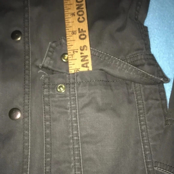 J. CREW utility relaxed boyfriend field jacket roll up cuffs NEW Size XS - Picture 9 of 10